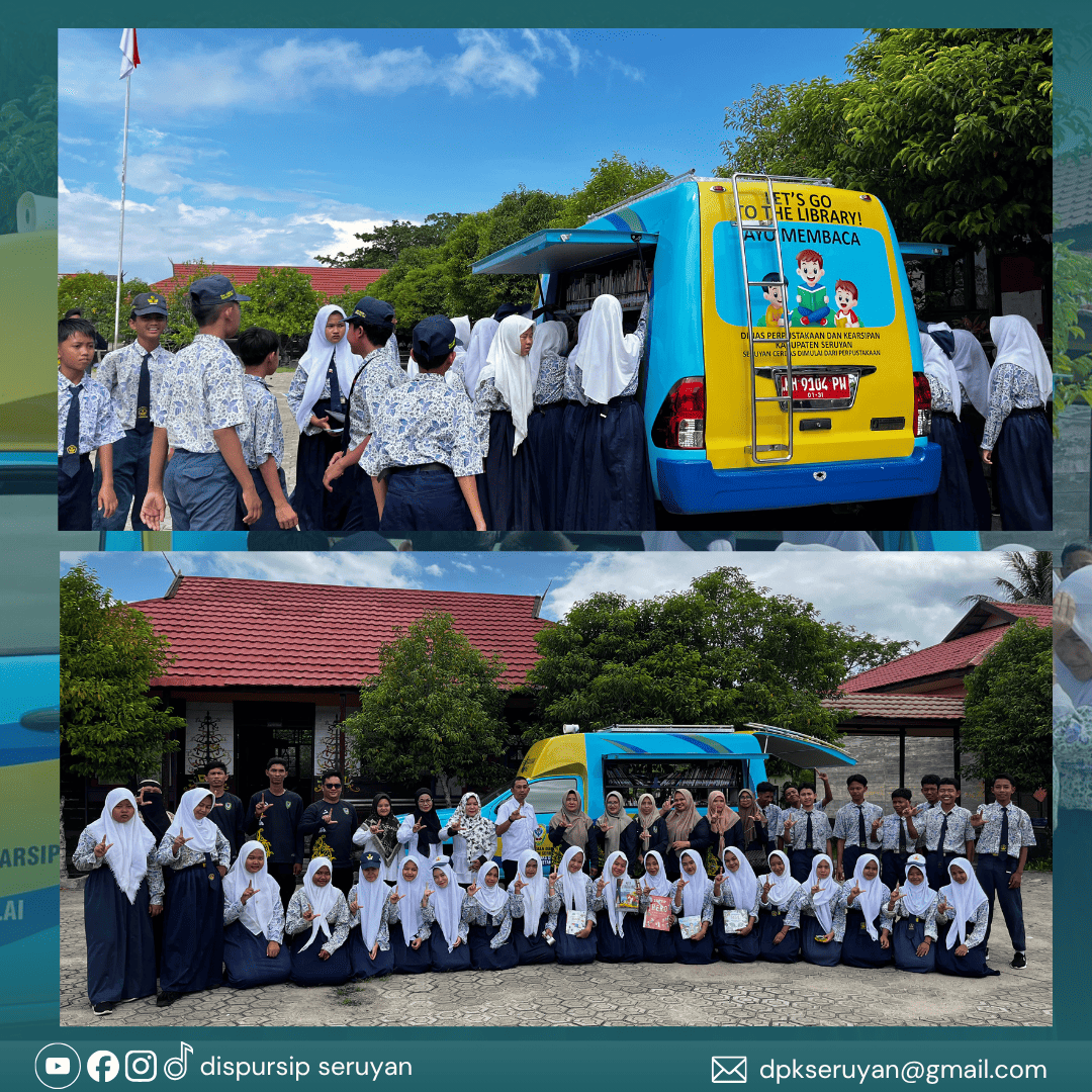 📚 Pembinaan Perpustakaan & Layanan Perpustakaan Keliling di SMPN 1 Seruyan Hilir Timur✨
